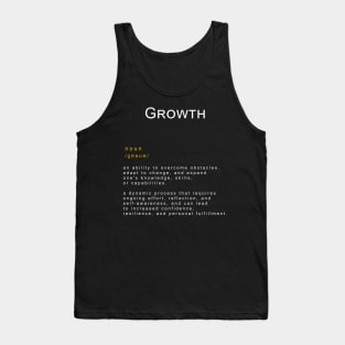 Motivational Word: Growth Tank Top